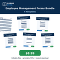 Forms by Phil Employee Management Forms Bundle