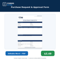 Forms by Phil Purchase Request and Approval Form